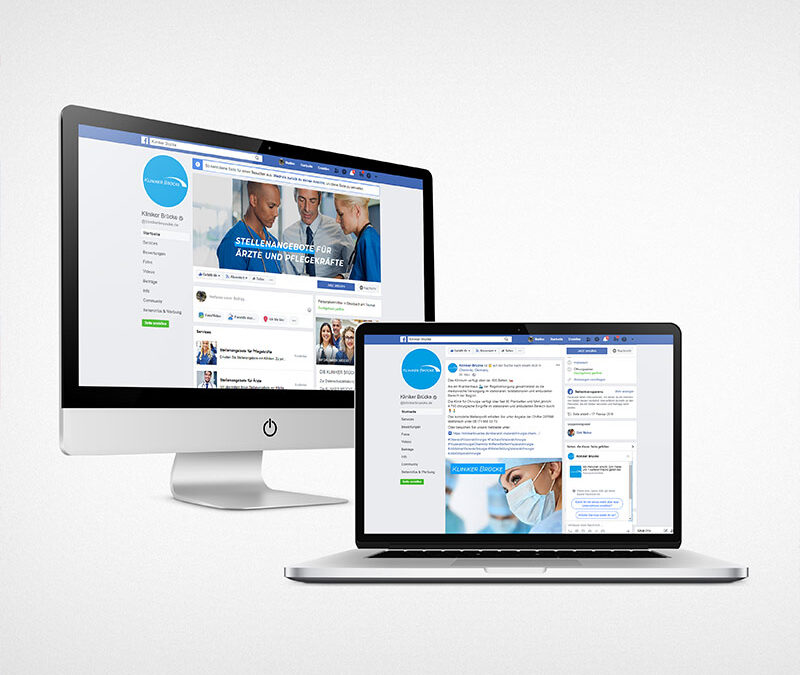 Social Media Setup – Kliniker Brücke