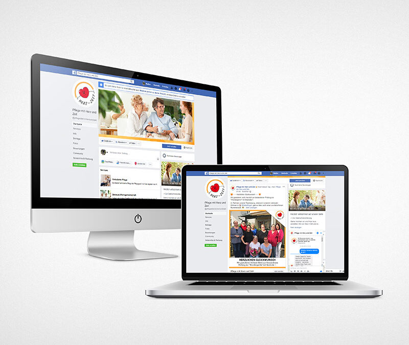Social Media Setup – Pflegedienst Herz und Zeit