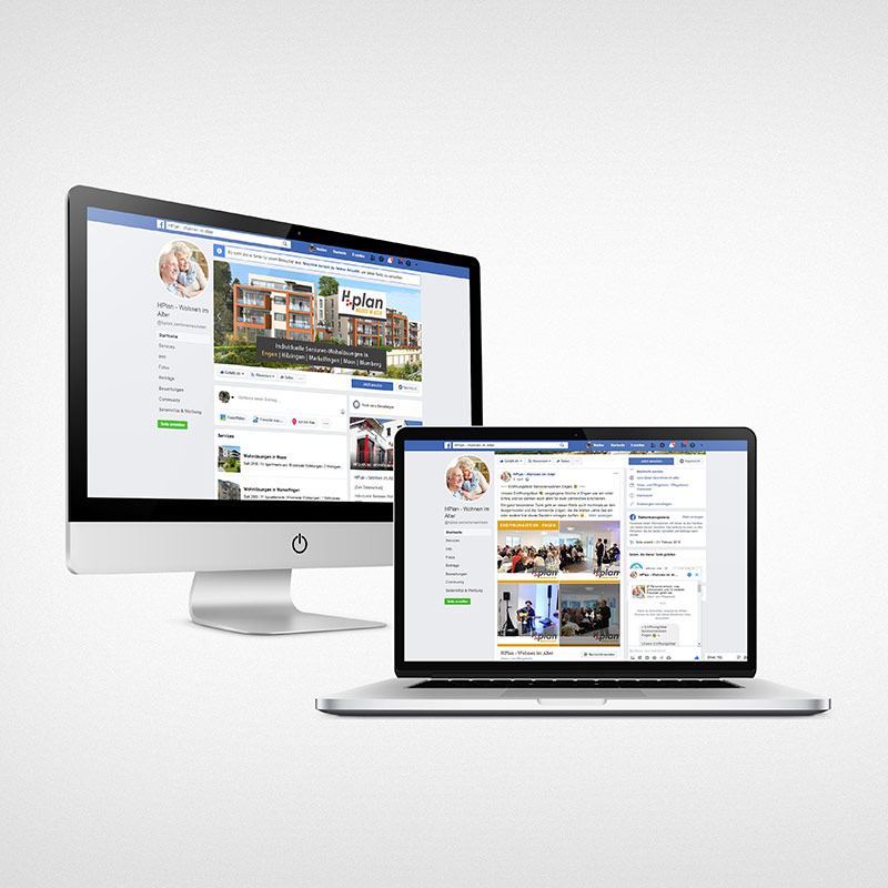 Social Media Setup – Wohnen im Alter