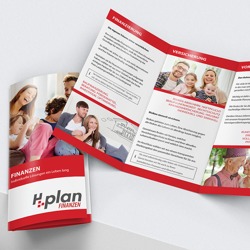 Flyer Design – Hplan Finanzen