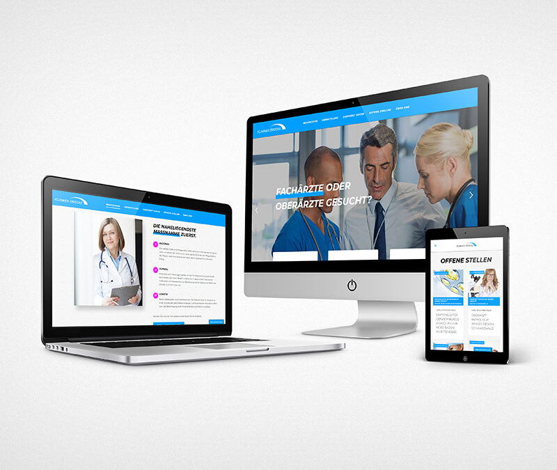 Webseite – Kliniker Brücke