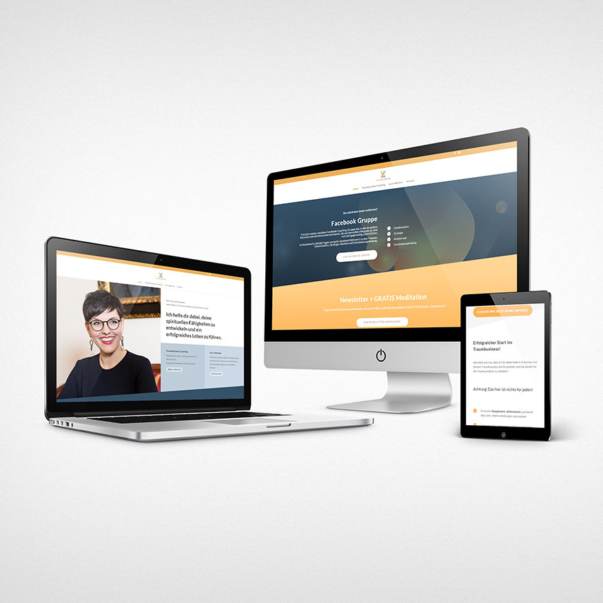 Webseite – Business Coach Yvonne