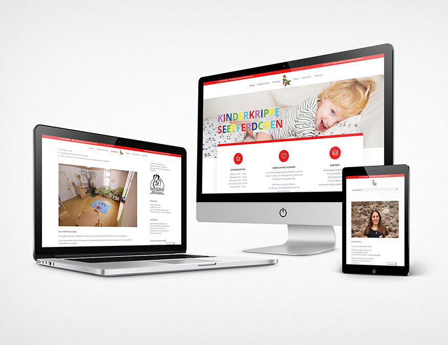 Webseite – Kinderkrippe Seepferdchen Radolfzell