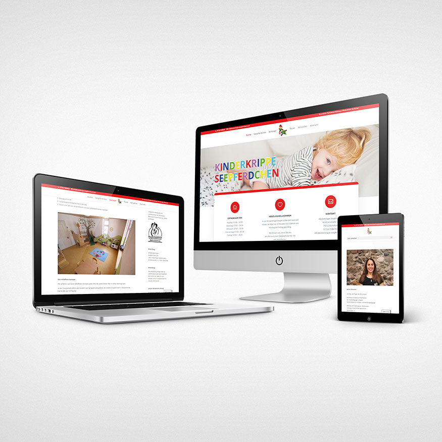 Webseite – Kinderkrippe Seepferdchen Radolfzell