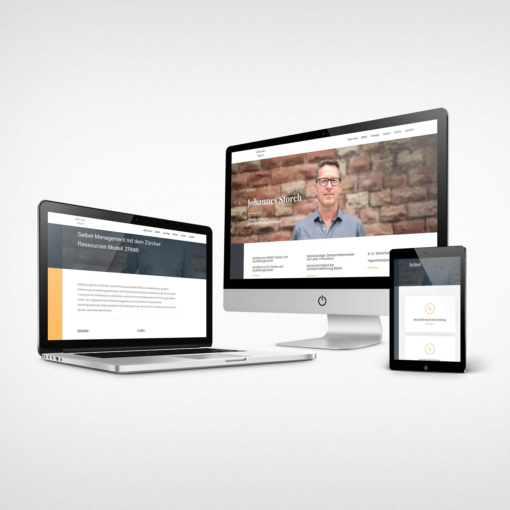 Webseite – ZRM Trainer Johannes Storch
