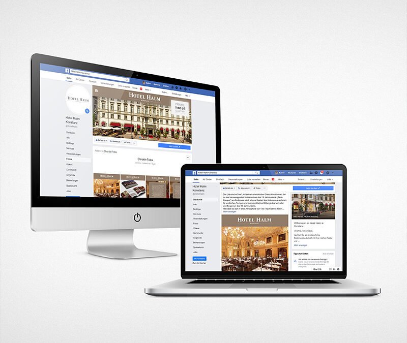 Social Media Setup – Hotel Halm Konstanz