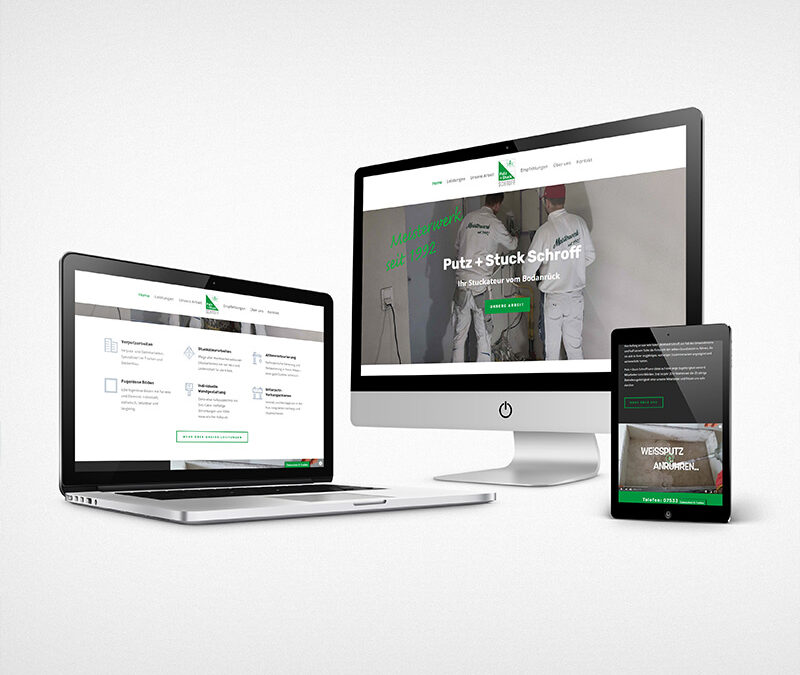Webseite – Putz + Stuck Schroff in Konstanz
