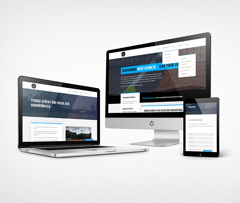 Webseite – TennisBase René Schulte