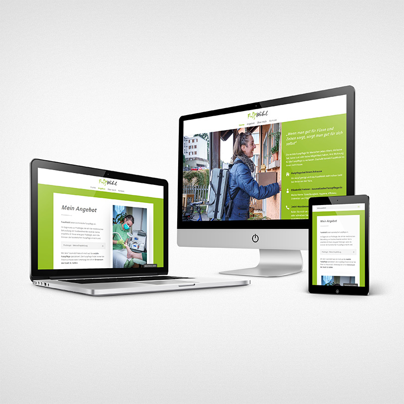 Webseite – FussMobil Fusspflege St.Gallen