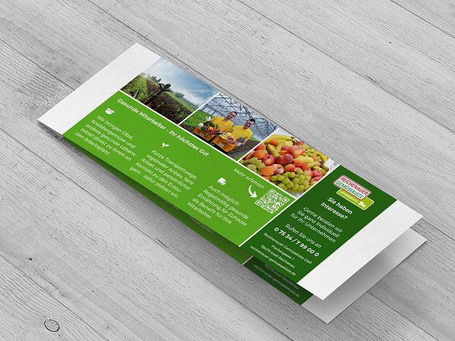 Zeitungsanzeige / Anzeige – Reichenauer Gemüsekiste