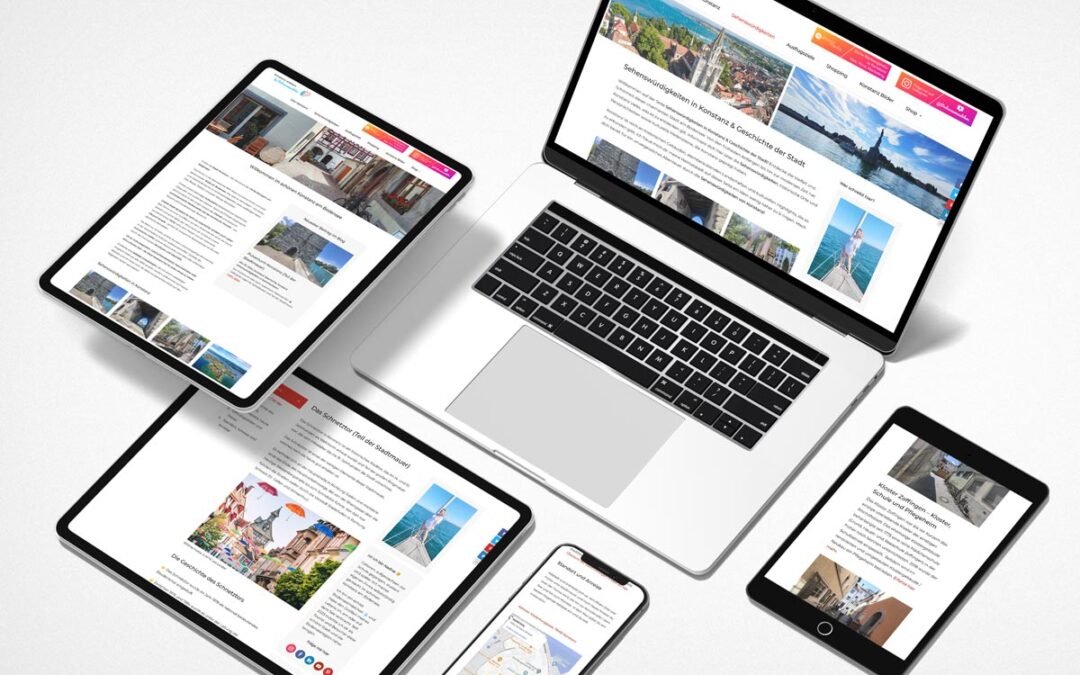 Website – Tourismus Konstanz / Bodenseemaedchen