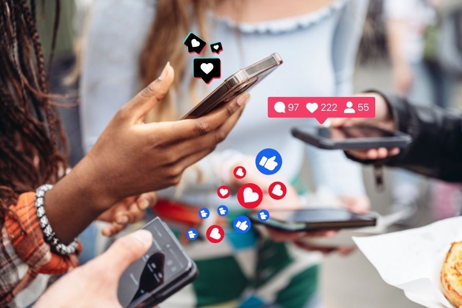 Symbolbild für Social Media Betreuung für Unternehmen durch eine Agentur